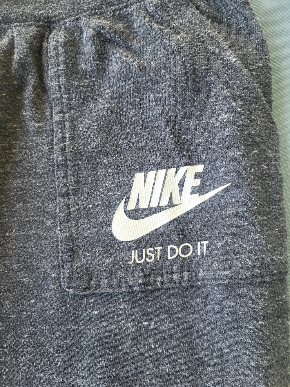 Nike Girl's Dark Heather Gray Capri Joggers